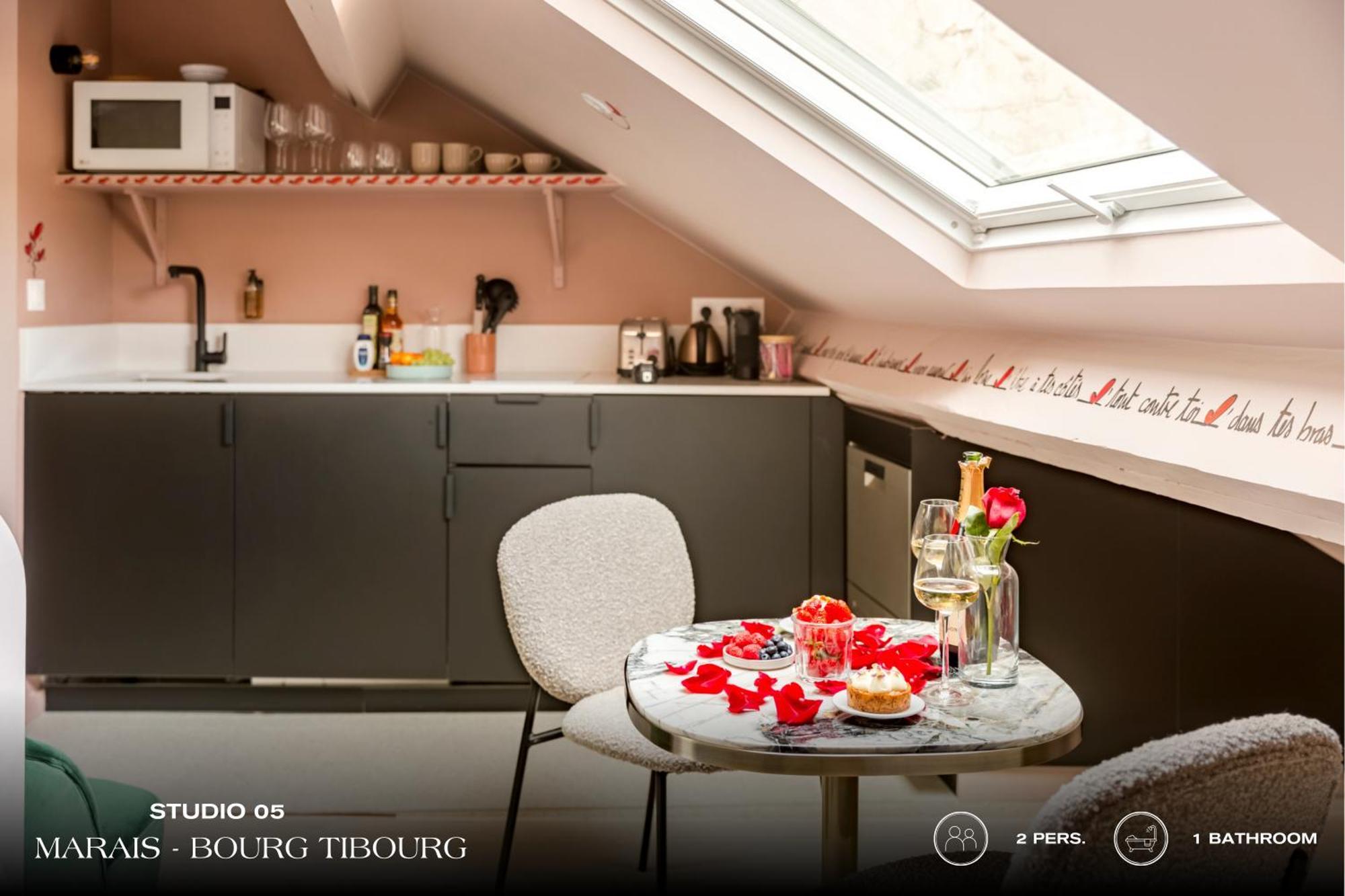 Beauquartier - Marais, Bourg Tibourg Appartement