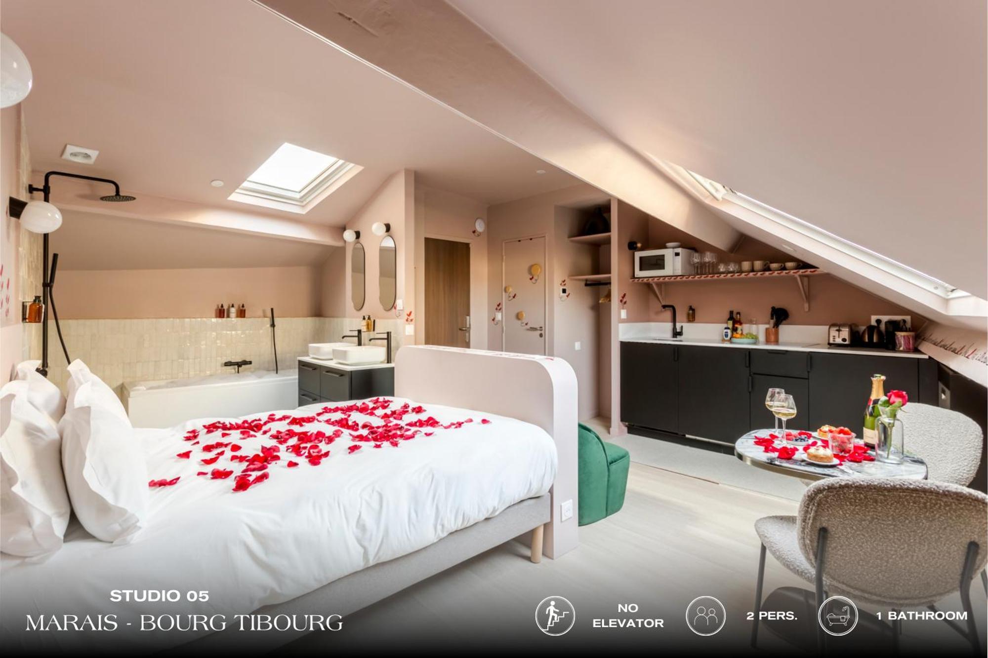Appartement Beauquartier - Marais, Bourg Tibourg