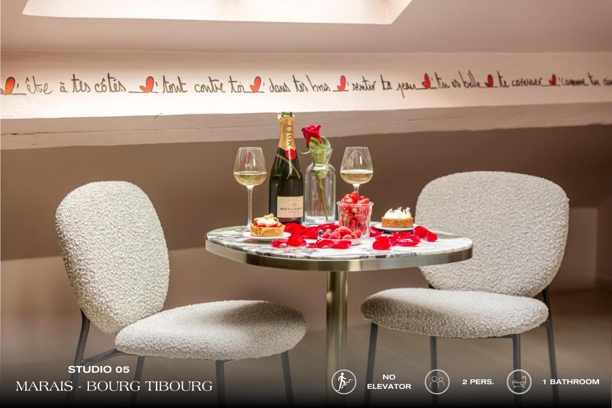 Beauquartier - Marais, Bourg Tibourg Appartement *