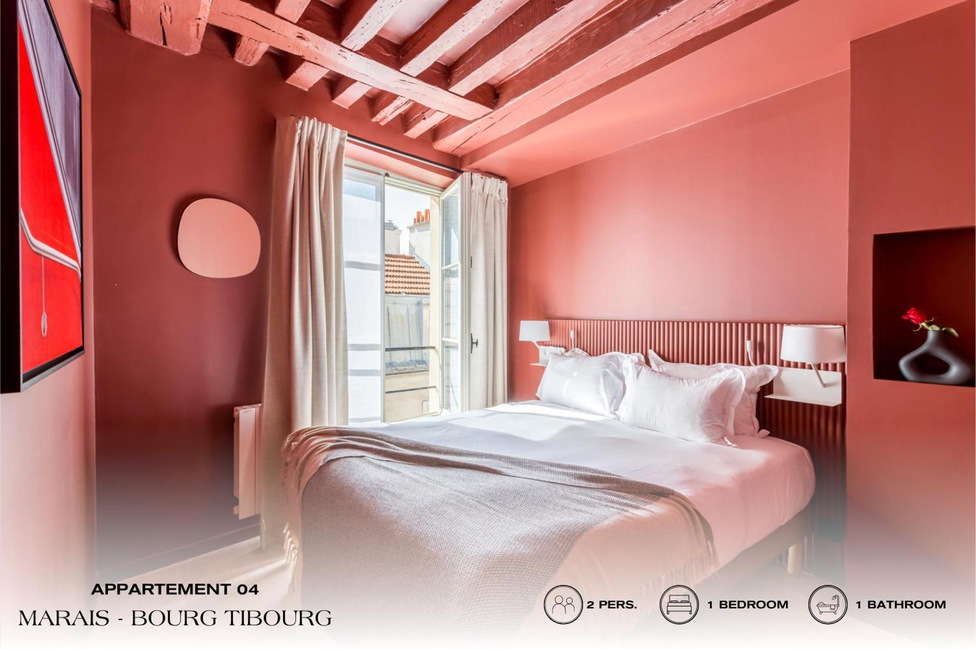 Appartement Beauquartier - Marais, Bourg Tibourg *