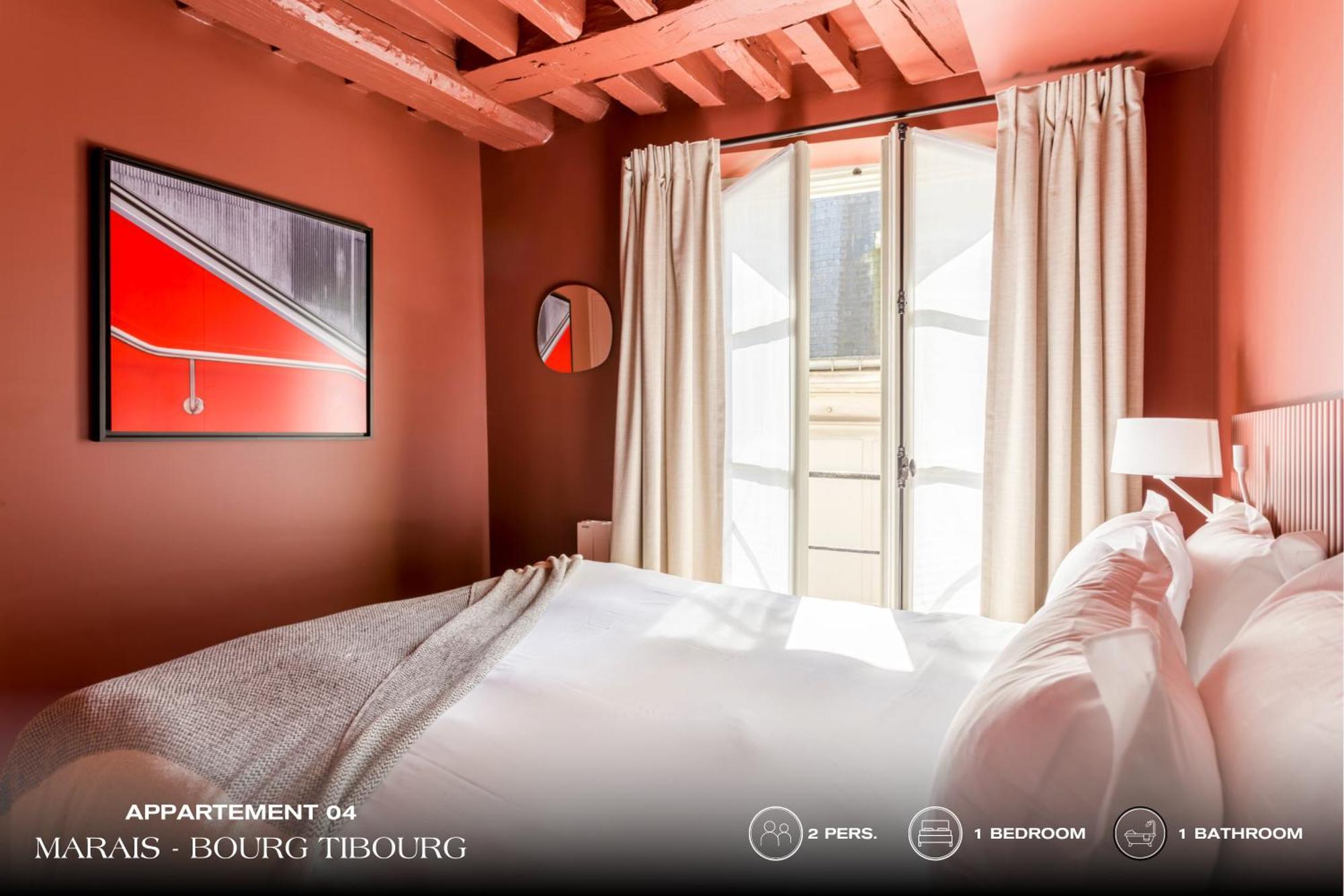 Beauquartier - Marais, Bourg Tibourg Appartement